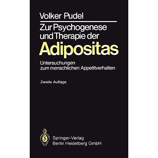 Zur Psychogenese und Therapie der Adipositas, Volker Pudel