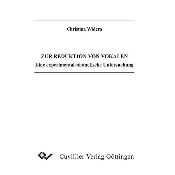 Zur Reduktion von Vokalen