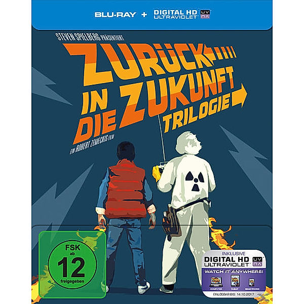 Zurück in die Zukunft - Trilogie Steelcase Edition, Christopher Lloyd,Lea Thompson Michael J.Fox