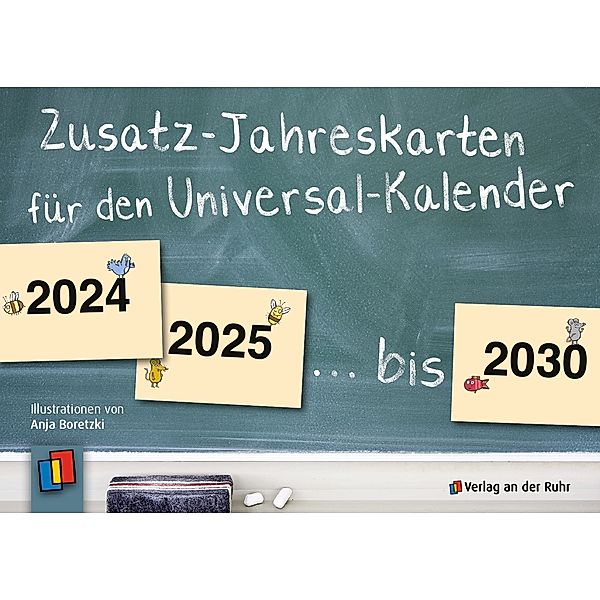 Zusatz-Jahreskarten 2024 - 2030 für den Universal-Kalender