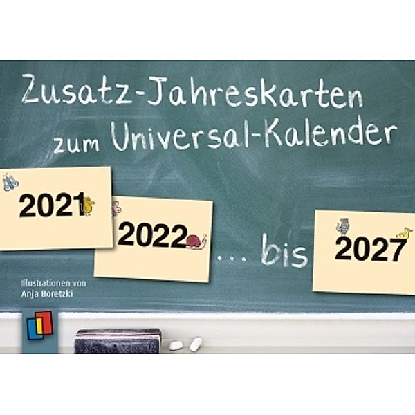 Zusatz-Jahreskarten zum Universal-Kalender, ab 2021, Redaktionsteam Verlag an der Ruhr