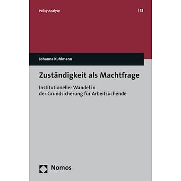 Zuständigkeit als Machtfrage, Johanna Kuhlmann