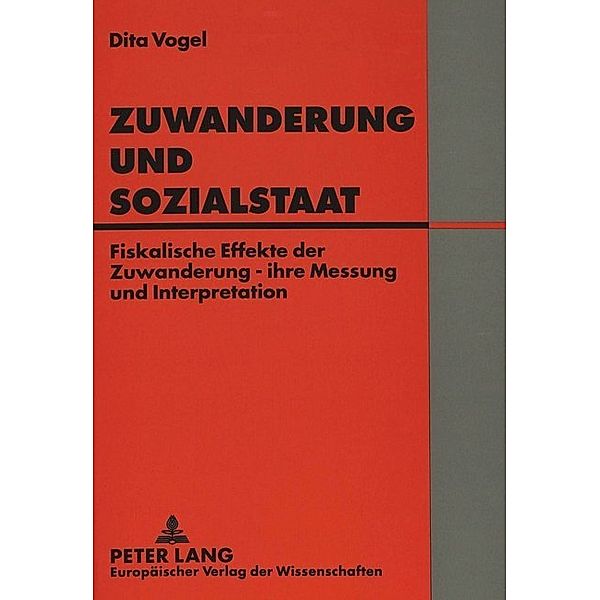 Zuwanderung und Sozialstaat, Dita Vogel