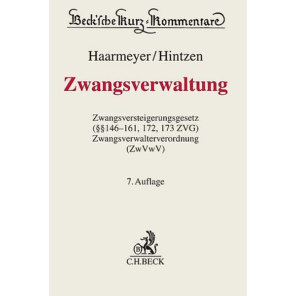 Zwangsverwaltung, Udo Hintzen, Hans Haarmeyer