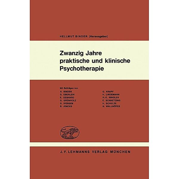 Zwanzig Jahre praktische und klinische Psychotherapie