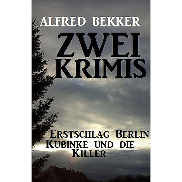 Zwei Alfred Bekker Krimis: Erstschlag Berlin. Kubinke und die Killer, Alfred Bekker