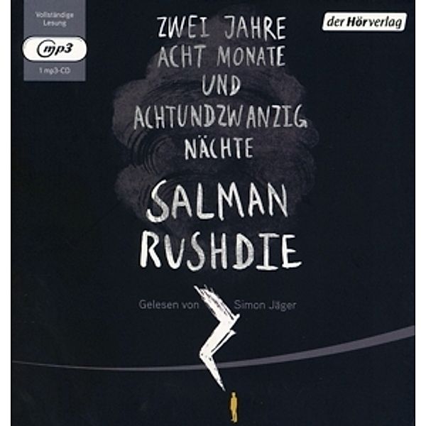 Zwei Jahre, acht Monate und achtundzwanzig Nächte, 1 MP3-CD, Salman Rushdie