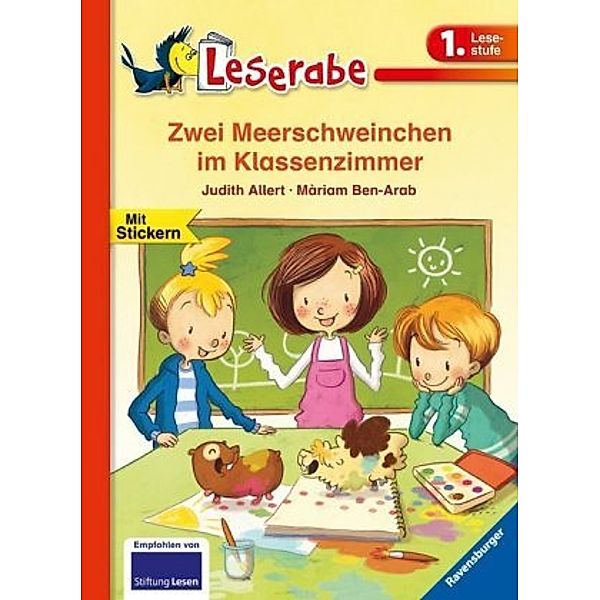 Zwei Meerschweinchen im Klassenzimmer, Judith Allert