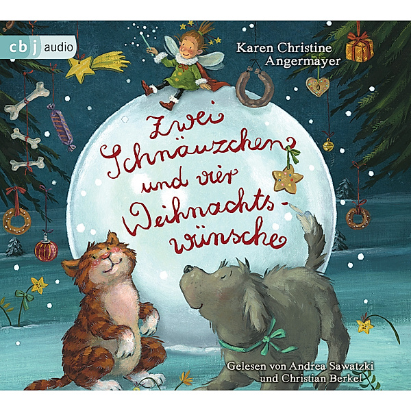 Zwei Schnäuzchen und vier Weihnachtswünsche,1 Audio-CD, Karen Chr. Angermayer