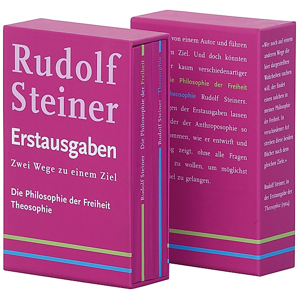 Zwei Wege zu einem Ziel: Die Philosophie der Freiheit (1894); Theosophie (1904), Rudolf Steiner
