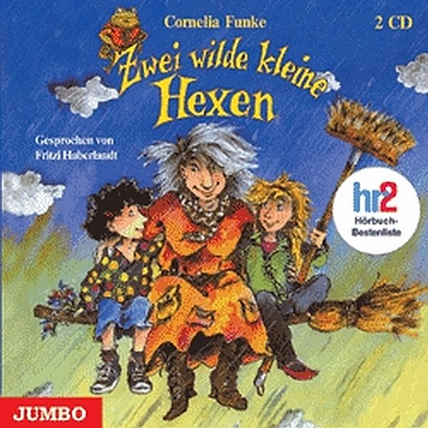 Zwei wilde kleine Hexen, 2 Audio-CDs, Cornelia Funke