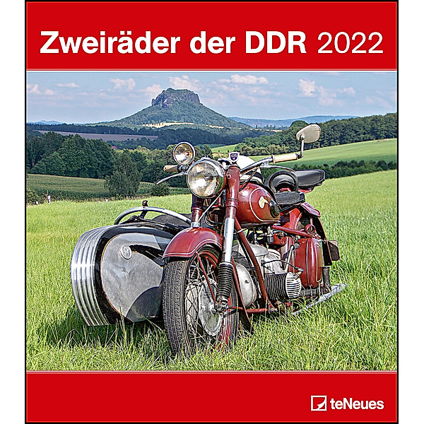 Zweiräder der DDR 2022 - Wand-Kalender - 30x34 -Motorrad