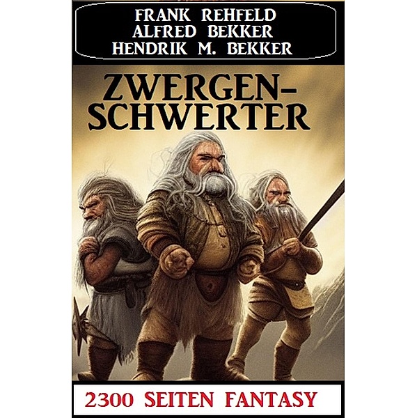 Zwergenschwerter: 2300 Seiten Fantasy, Alfred Bekker, Frank Rehfeld, Hendrik M. Bekker