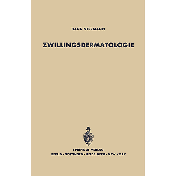Zwillingsdermatologie, Hans Niermann