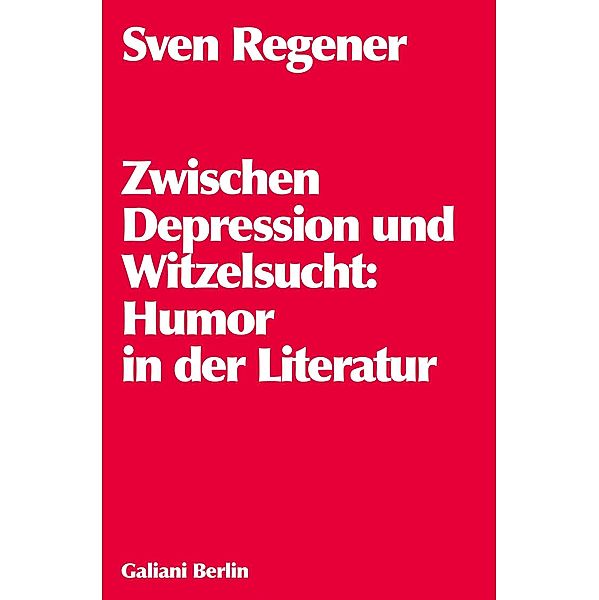 Zwischen Depression und Witzelsucht, Sven Regener