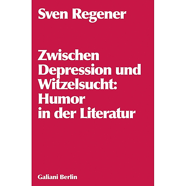 Zwischen Depression und Witzelsucht, Sven Regener