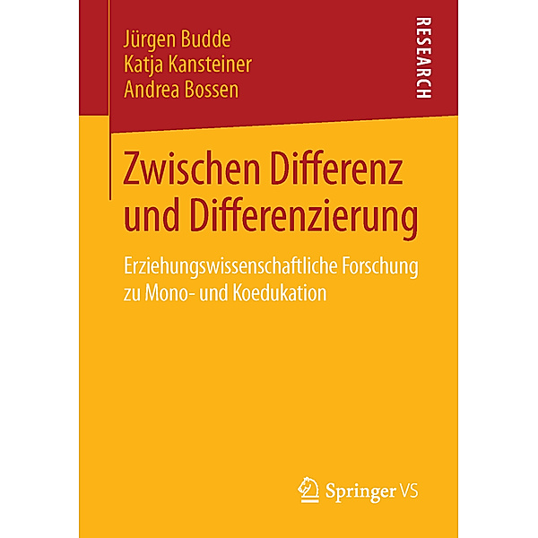 Zwischen Differenz und Differenzierung, Jürgen Budde, Katja Kansteiner, Andrea Bossen