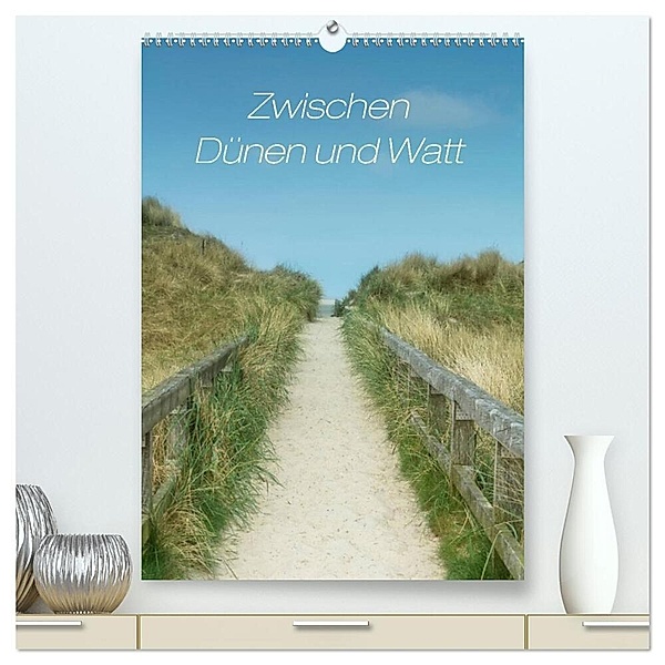 Zwischen Dünen und Watt / Geburtstagskalender (hochwertiger Premium Wandkalender 2024 DIN A2 hoch), Kunstdruck in Hochglanz, Kathleen Bergmann