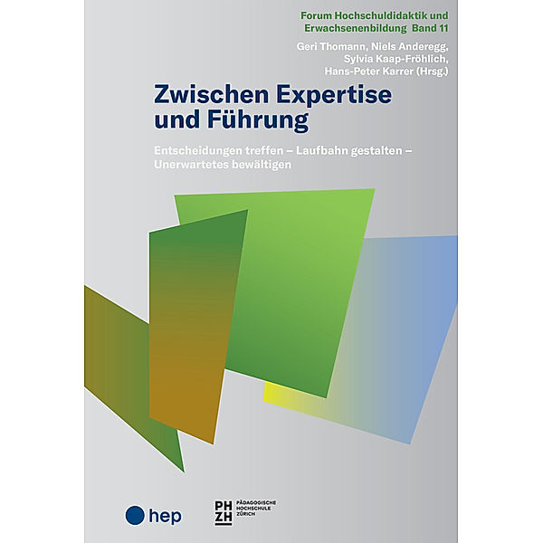 Zwischen Expertise und Führung, Geri Thomann, Niels Anderegg, Sylvia Kaap-Fröhlich, Hans-Peter Karrer