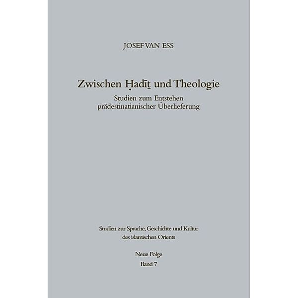 Zwischen Hadit und Theologie, Josef van Ess