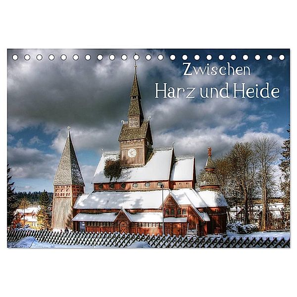Zwischen Harz und Heide (Tischkalender 2024 DIN A5 quer), CALVENDO Monatskalender, Kordula Vahle