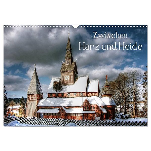 Zwischen Harz und Heide (Wandkalender 2024 DIN A3 quer), CALVENDO Monatskalender, Kordula Vahle