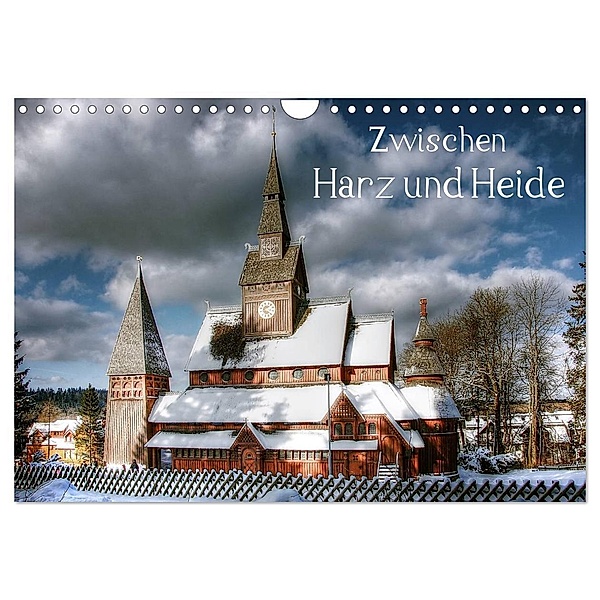 Zwischen Harz und Heide (Wandkalender 2024 DIN A4 quer), CALVENDO Monatskalender, Kordula Vahle