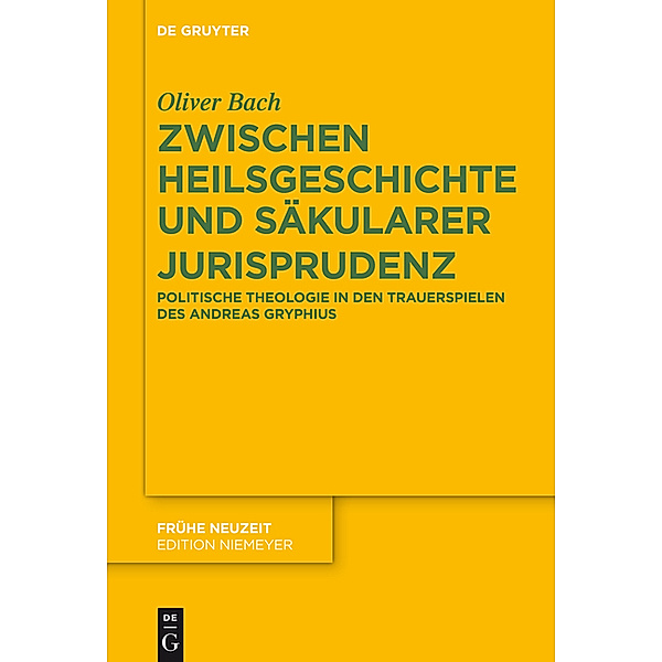 Zwischen Heilsgeschichte und säkularer Jurisprudenz, Oliver Bach