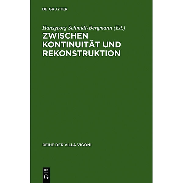 Zwischen Kontinuität und Rekonstruktion