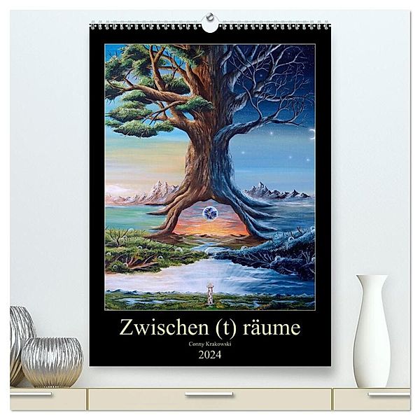Zwischen (t) räume (hochwertiger Premium Wandkalender 2024 DIN A2 hoch), Kunstdruck in Hochglanz, Conny Krakowski
