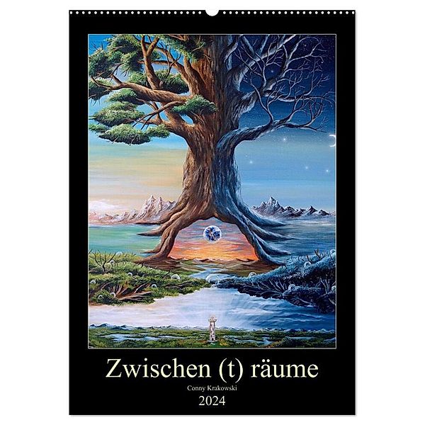 Zwischen (t) räume (Wandkalender 2024 DIN A2 hoch), CALVENDO Monatskalender, Conny Krakowski