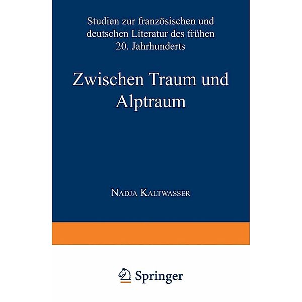 Zwischen Traum und Alptraum, Nadja Kaltwasser