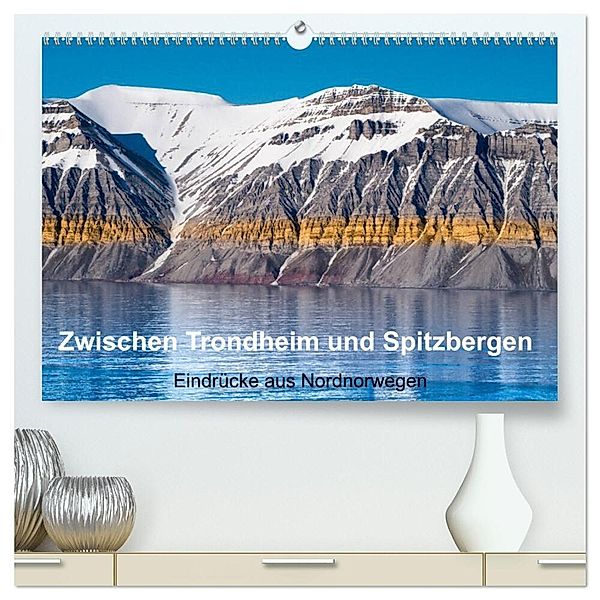 Zwischen Trondheim und Spitzbergen (hochwertiger Premium Wandkalender 2024 DIN A2 quer), Kunstdruck in Hochglanz, Bruno Pohl