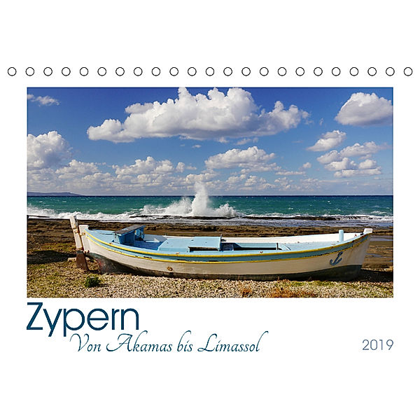 Zypern. Von Akamas bis Limassol (Tischkalender 2019 DIN A5 quer), Lucy M. Laube