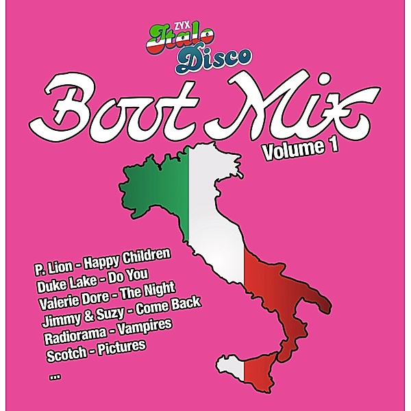 Zyx Italo Disco Boot Mix Vol.1 (Vinyl), Diverse Interpreten