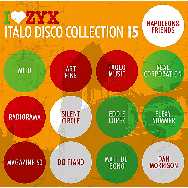Zyx Italo Disco Collection 15, Diverse Interpreten