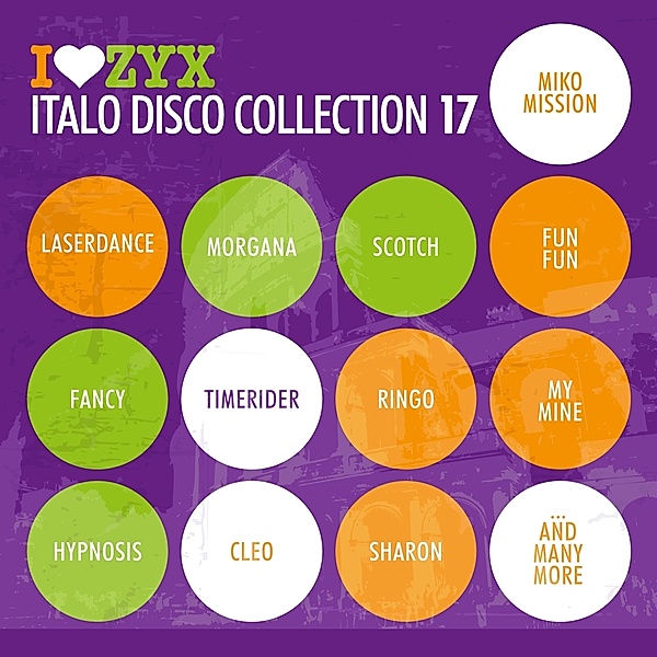 Zyx Italo Disco Collection 17, Diverse Interpreten