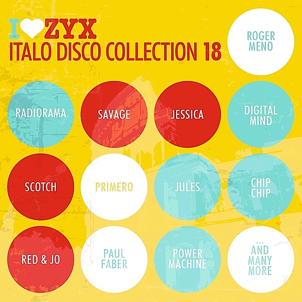 Zyx Italo Disco Collection 18, Diverse Interpreten