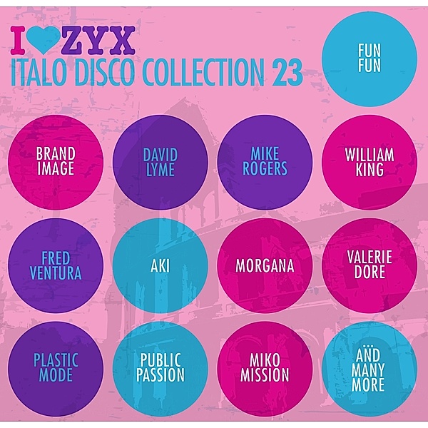 Zyx Italo Disco Collection 23, Diverse Interpreten