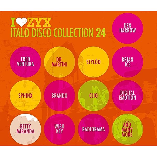 Zyx Italo Disco Collection 24, Diverse Interpreten