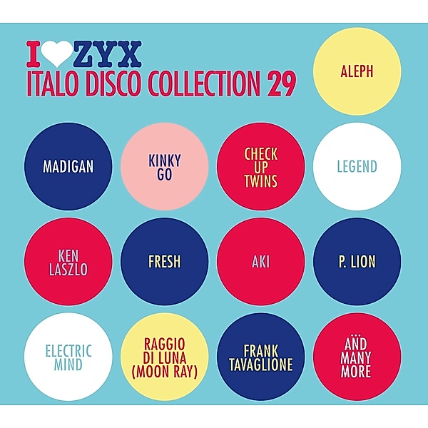 Zyx Italo Disco Collection 29, Diverse Interpreten