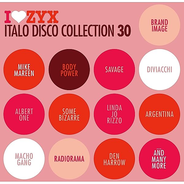 Zyx Italo Disco Collection 30, Diverse Interpreten