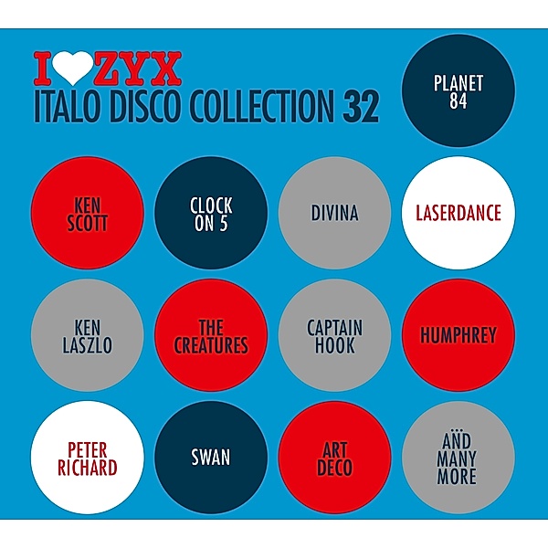 Zyx Italo Disco Collection 32, Diverse Interpreten