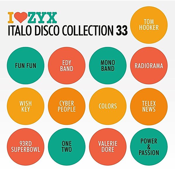 ZYX ITALO DISCO COLLECTION 33, Diverse Interpreten