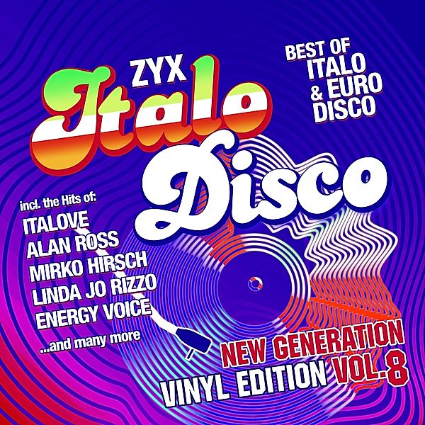 ZYX ITALO DISCO NEW GENERATION:VINYL EDITION VOL.8, Diverse Interpreten