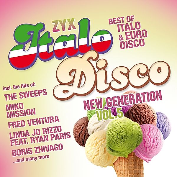 Zyx Italo Disco New Generation Vol.5, Diverse Interpreten