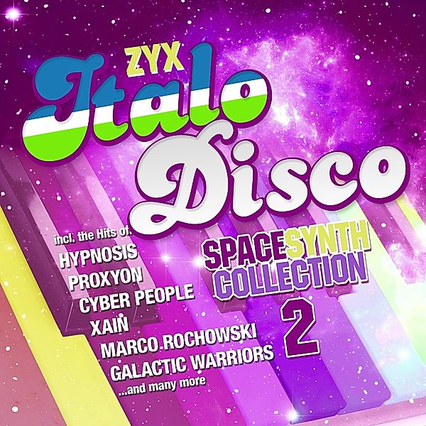 Zyx Italo Disco Spacesynth Collection 2, Diverse Interpreten