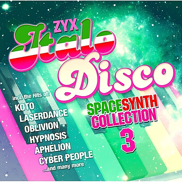 Zyx Italo Disco Spacesynth Collection 3, Diverse Interpreten