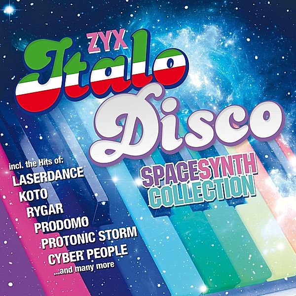 Zyx Italo Disco Spacesynth Collection, Diverse Interpreten
