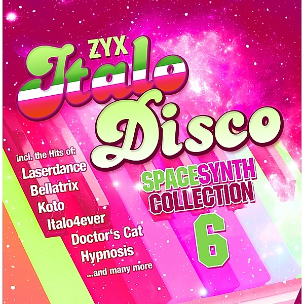 Zyx Italo Disco Spacesynth Collection 6, Diverse Interpreten